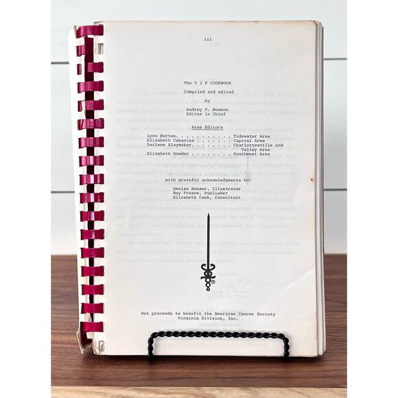 VIP Cookbook Volume II White House Capitol Hill Celebrities Vintage Recipes - Picture 7 of 12